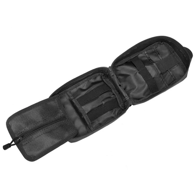 การล่าสัตว์ MOLLE POUCH EDC กระเป๋าเครื่องมือ IFAK เอว Pack Survival Emergency Medical First Aid Kit กลางแจ้ง Camping Hiking อุปกรณ์เสริม