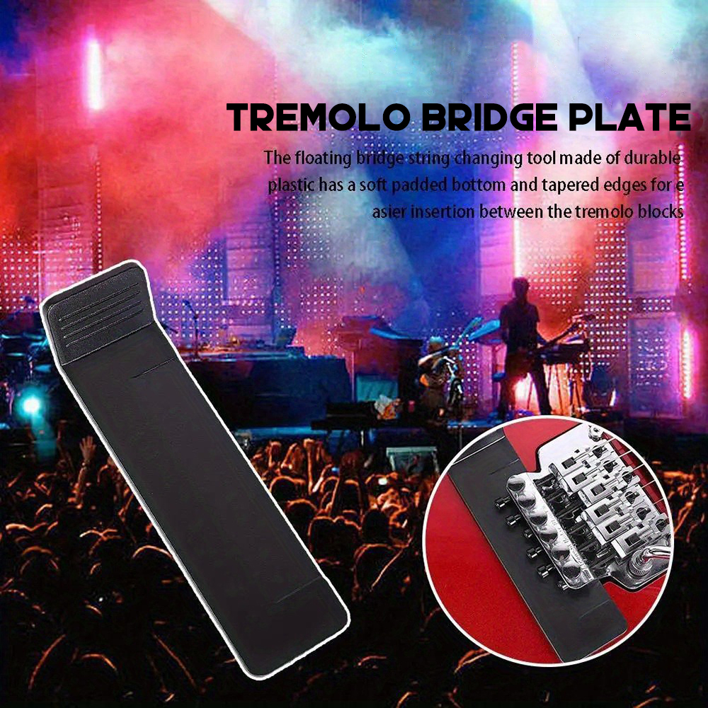 กีตาร์ไฟฟ้า Tremolo Bridge แผ่นปะเก็น Shim Pad สะพานกีตาร์ไฟฟ้าเปลี่ยนเครื่องมือ