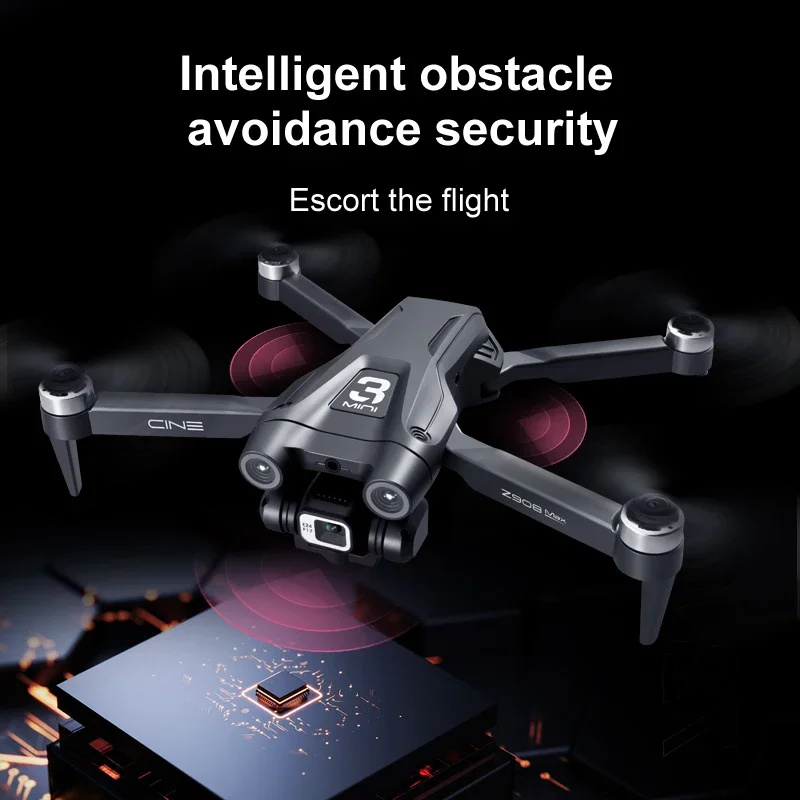 Xiaomi Z908 Pro Max Drone 8K HD Cámara Dual Profesional flujo óptico evitación de obstáculos sin escobillas plegable Quadcopter RC 10000m
