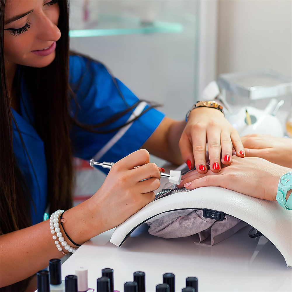 Linmanda-ombreネイルアートのための柔らかい釘スポンジ、つかむペン、プロの付属品、ネイルアートツール