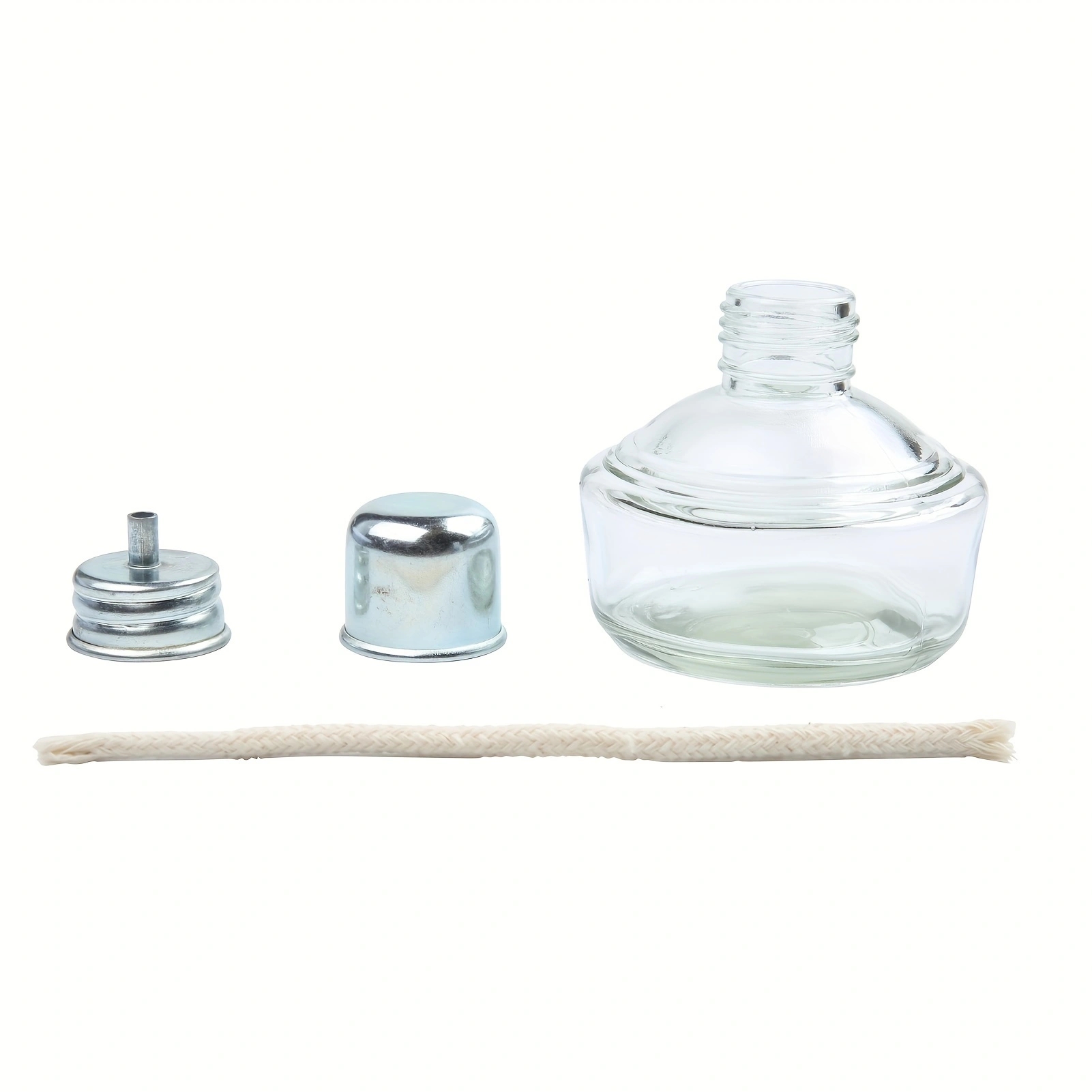 1pc 新耐久性のある肥厚ガラスアルコールバーナーランプカバーラボ加熱ガラス製品歯科アイテム加熱機器