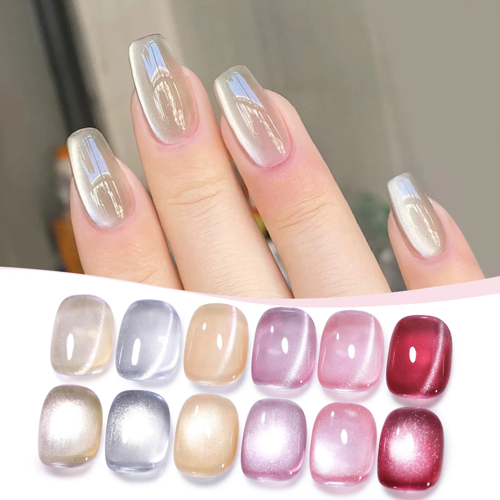 BORN PRETTY HEMA TPO FREE 117 Colors Cat Magnetic Gel Nail Polish 10ml Full Coverage Varnis Semi Permanent Super Gorgeous Nails