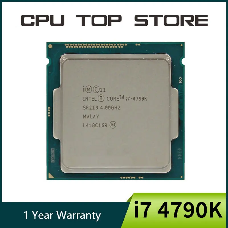 Intel Core i7 4790K 4,0 GHz Quad-Core Acht-Thread LGA 1150 CPU-Prozessor