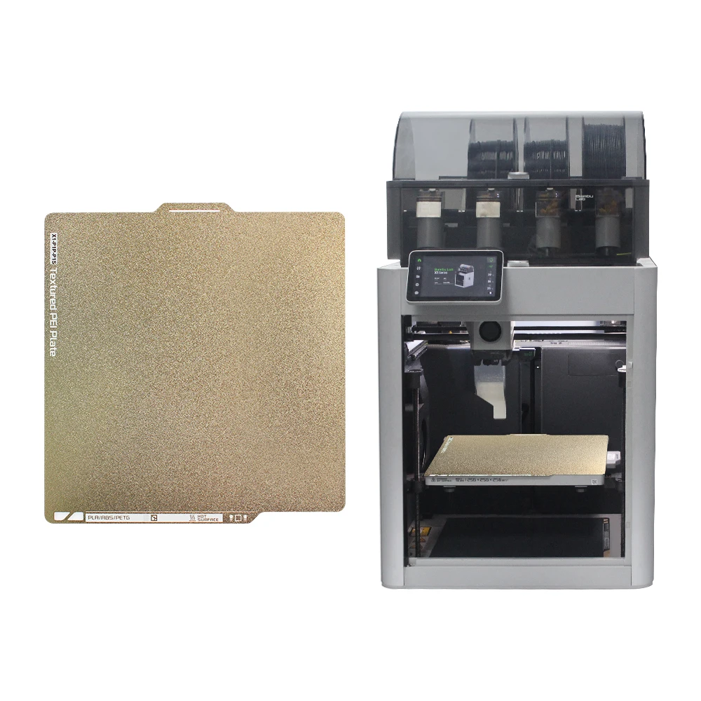 Build Plate PEI Bed For Bambu Lab X1/P1P/P1S Texture Double Sided PEI Spring Steel Sheet For Bamboo Lab 3D Printer Accessories