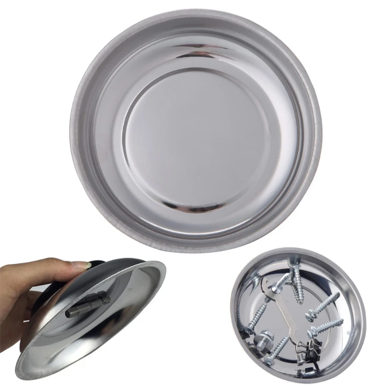 Vòng Từ Tính Phần Khay Úp Bát Đĩa Inox Nhà Để Xe Đựng Dụng Cụ Nhà Tổ Chức