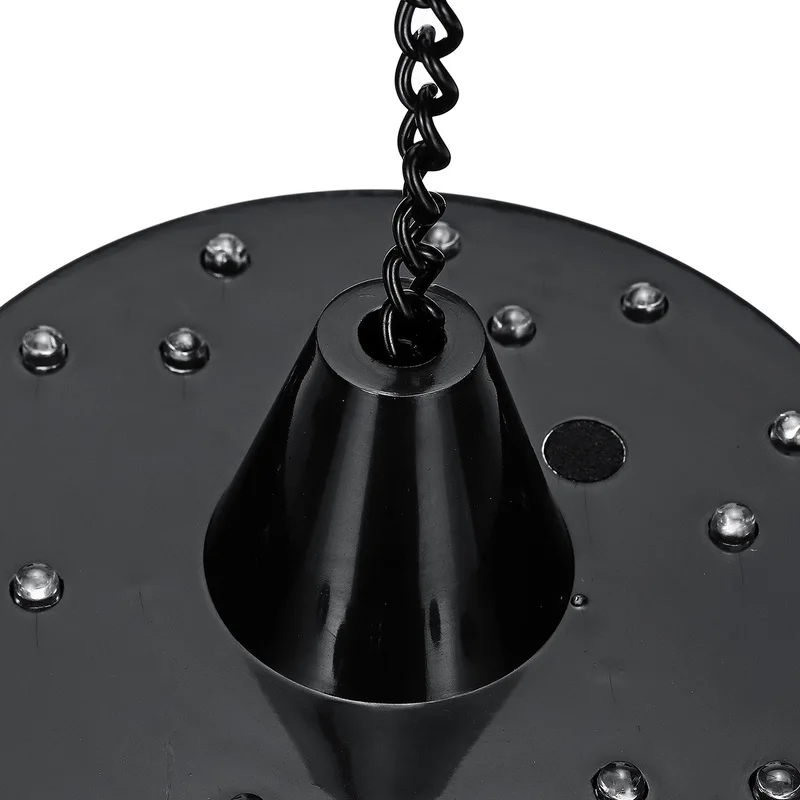 18個のLEDライトを備えた回転ミラーディスコボール,モーター,サウンドコントロール,反射ボール,ディスコ用ハンギングボール,パーティー,ステージ,ボールなし,DJ