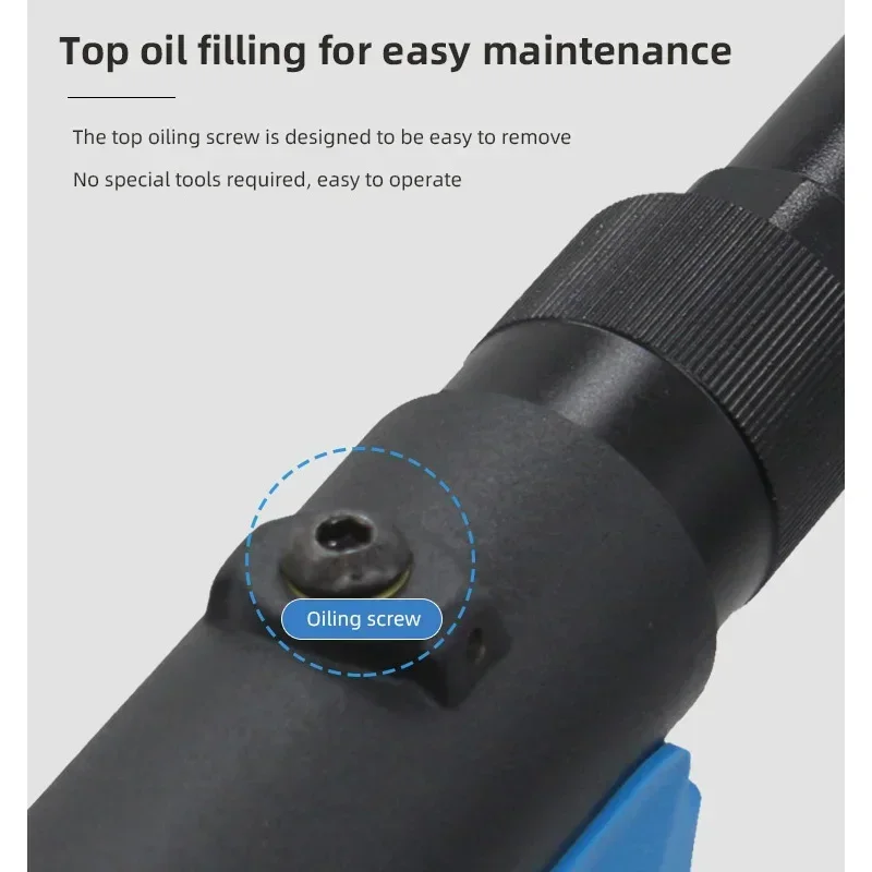 Pneumatic Rivet Gun Industrial Self-Priming Core-Pulling Heavy Duty Air Rivet Gun Stainless Steel Automatic Riveting Tools