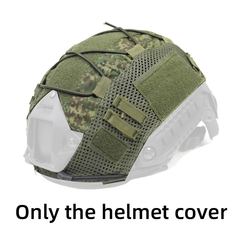 Funda elástica para casco táctico, cubierta de camuflaje rápido, MH, PJ, BJ