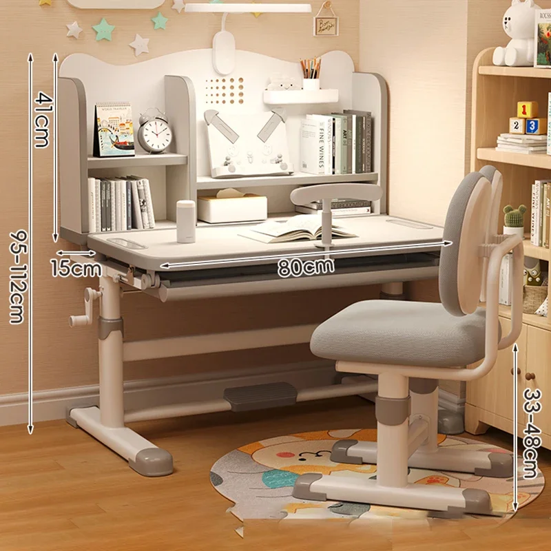 Table de Bureau pour Élève du Primaire, Meubles de Chambre pour Enfant et Bébé