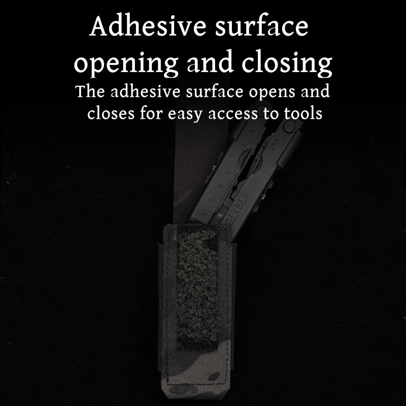 Pacchetto di accessori per riporre il montaggio Molle dal design leggero Attrezzatura per kit di attrezzi mimetico multifunzionale