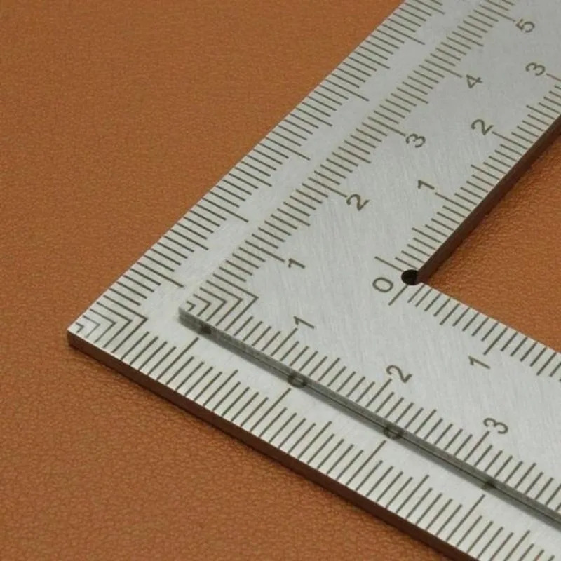 Line Guide Beast, For Messy Math, Cold Hard Steel, Mini Square Ruler
