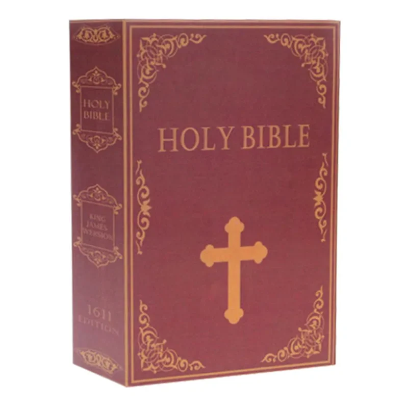 Caja de seguridad de 18cm con cerradura, libro seguro con cerradura, cerradura con llave, caja de efectivo, certificado, casillero con llaves, libro de regalo para niños, secreto oculto