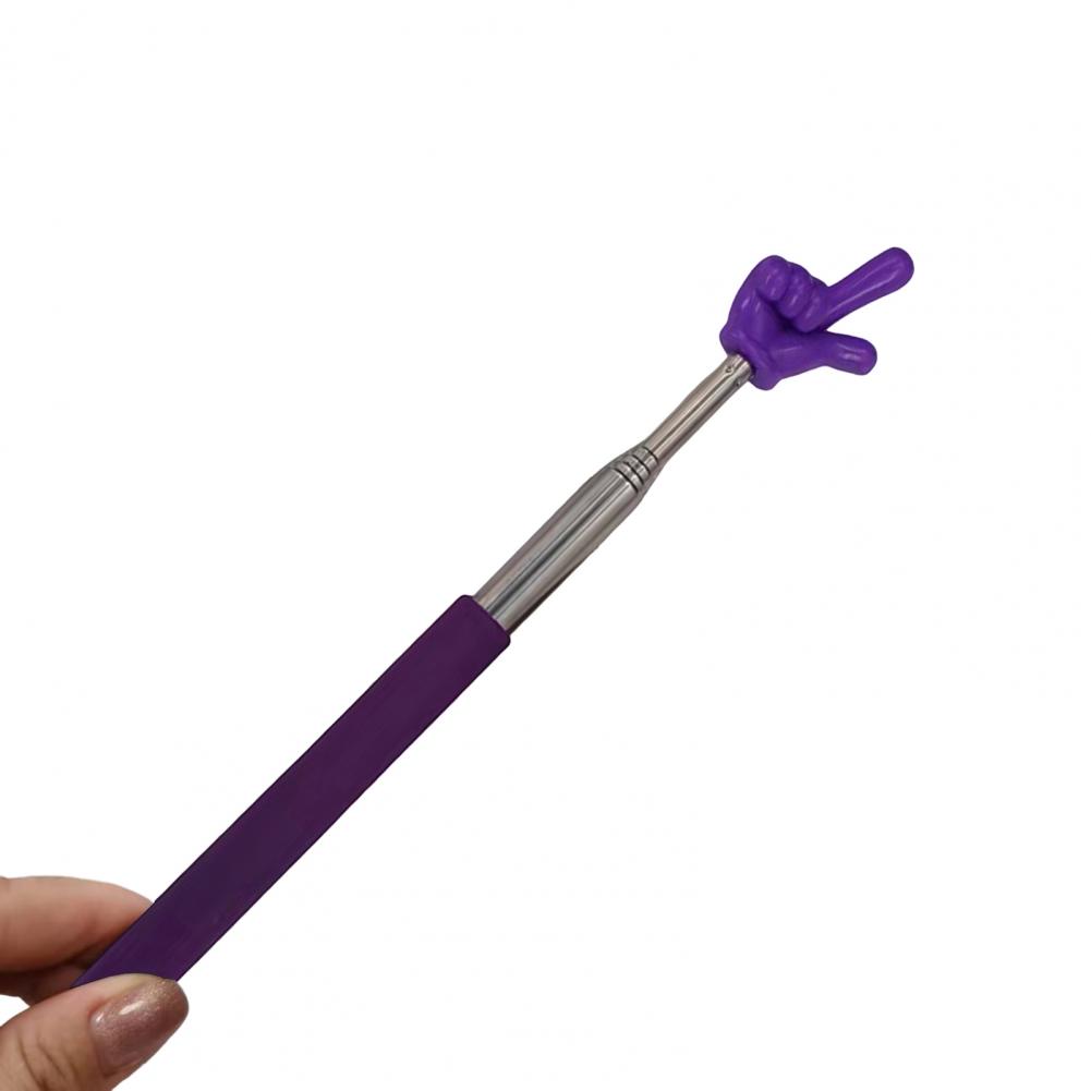 Finger Pointer Stick Professional Telescopic Teachers Pointer ยาวนาน Handheld Pointer Stick สําหรับห้องเรียน
