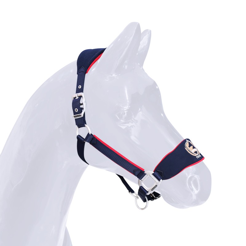 คุณภาพสูง Equestrian Halter Anti-Wear ปรับ Bridle เมื่อขี่ม้าอานเครื่องมืออุปกรณ์กีฬากลางแจ้ง