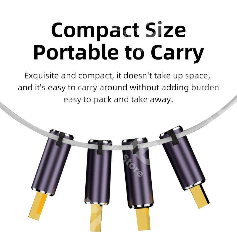 Convertidor adaptador Mini DP a Displayport 1,4 8K @ 60Hz extensor de Cable bidireccional DP a Mini DP macho a hembra para MacBook Pro