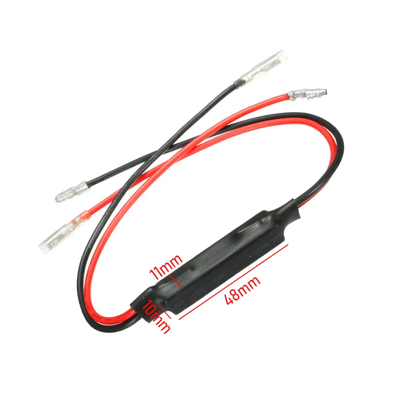 2pcs 12V Motorcycle Signal Lamp Turn Signal Indicator Motorcycle LED Load Resistor Flasher For Yamaha/Honda/Suzuki