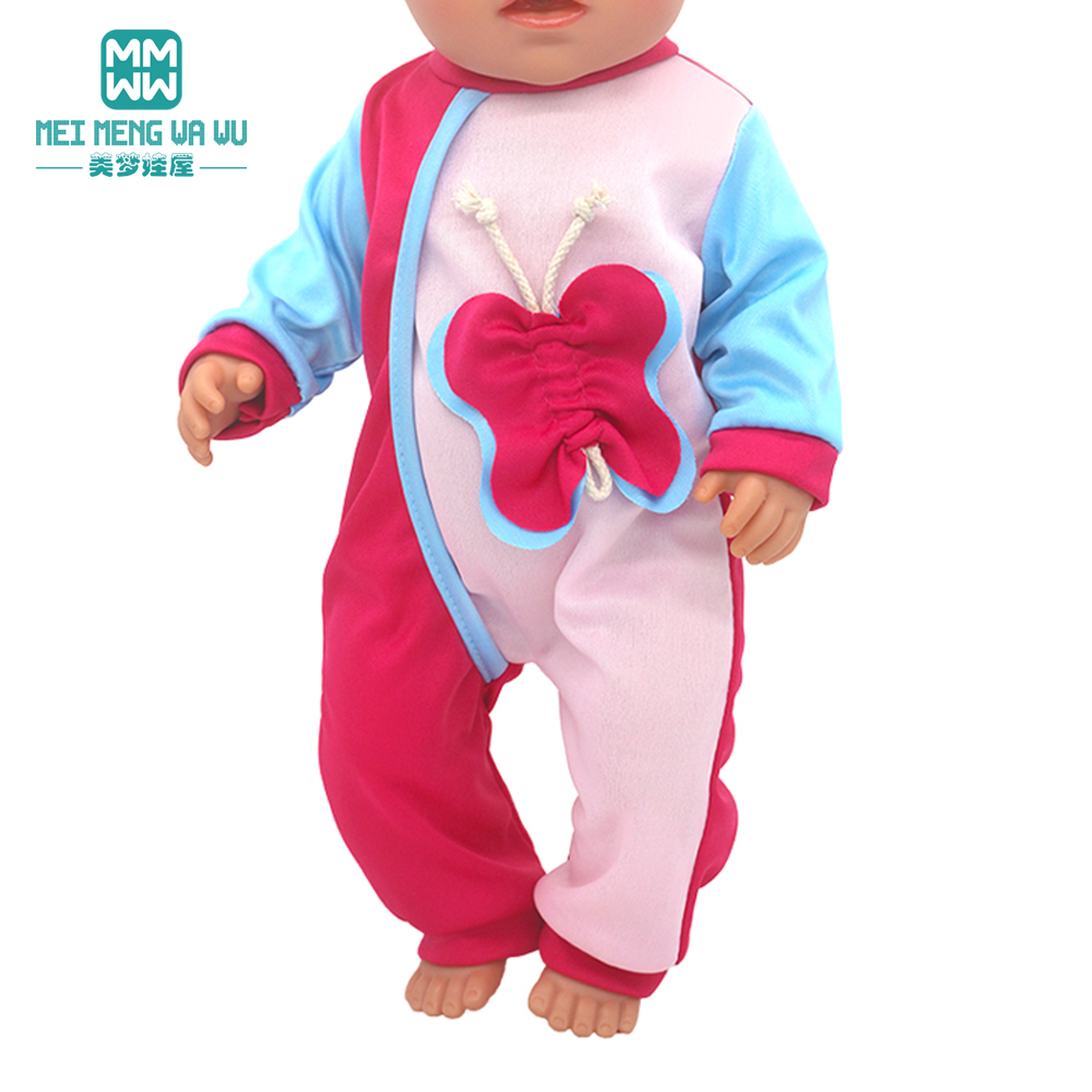 2021 Đồ Chơi Mới Cho Bé Quần Áo Búp Bê 43-45Cm Mới Sinh Búp Bê Búp Bê Mỹ Phụ Kiện Thời Trang, Áo Khoác quần Jean, Giày Bé Gái Tặng