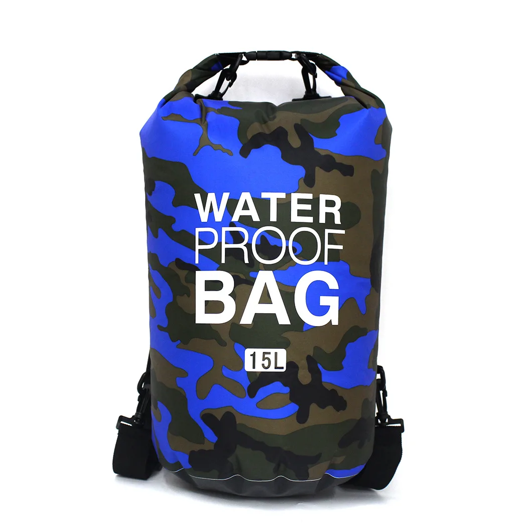 2/5/10//30l Outdoor-Tarnung wasserdichte tragbare Rafting Tauchen Packs ack PVC-beschichtete Badet aschen für River Trekking