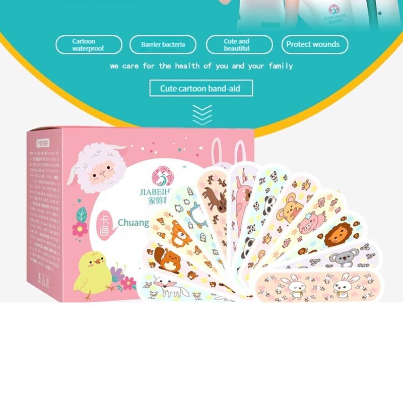 120pcs Band-Aid Bonito Mini Crianças Respirável Impermeável Band-Aid Medical OK Bandage Hemostatic Patch