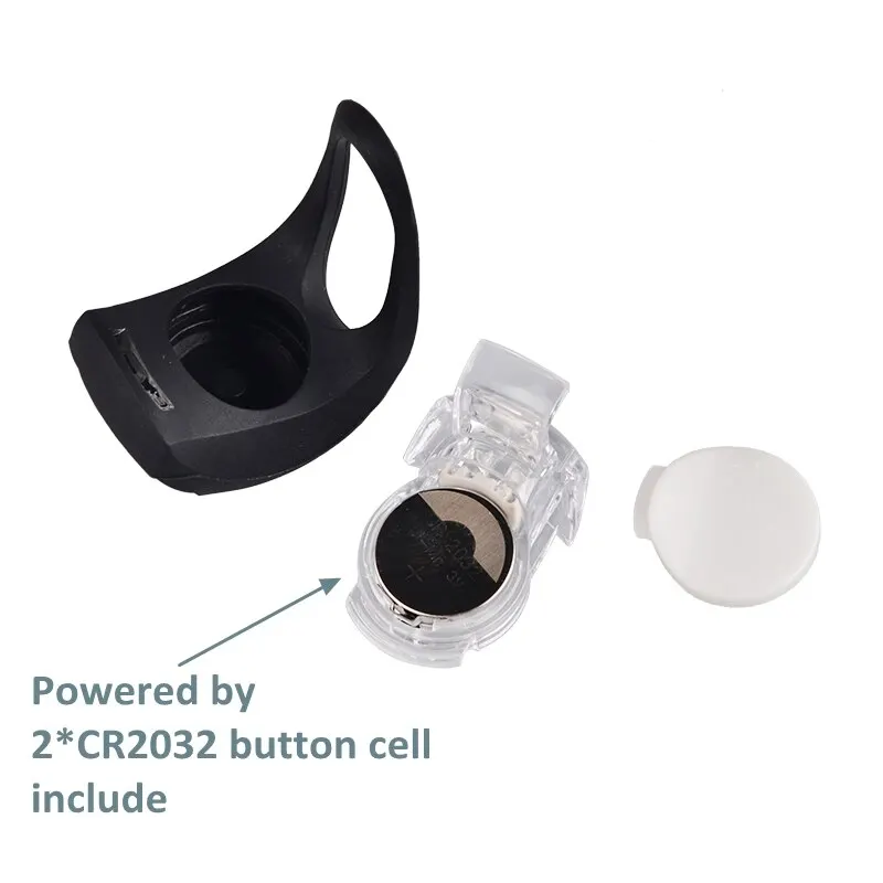 Juego de luces para bicicleta, lámpara frontal de silicona resistente al agua y linterna trasera para luces de advertencia de bicicleta, accesorios para ciclismo