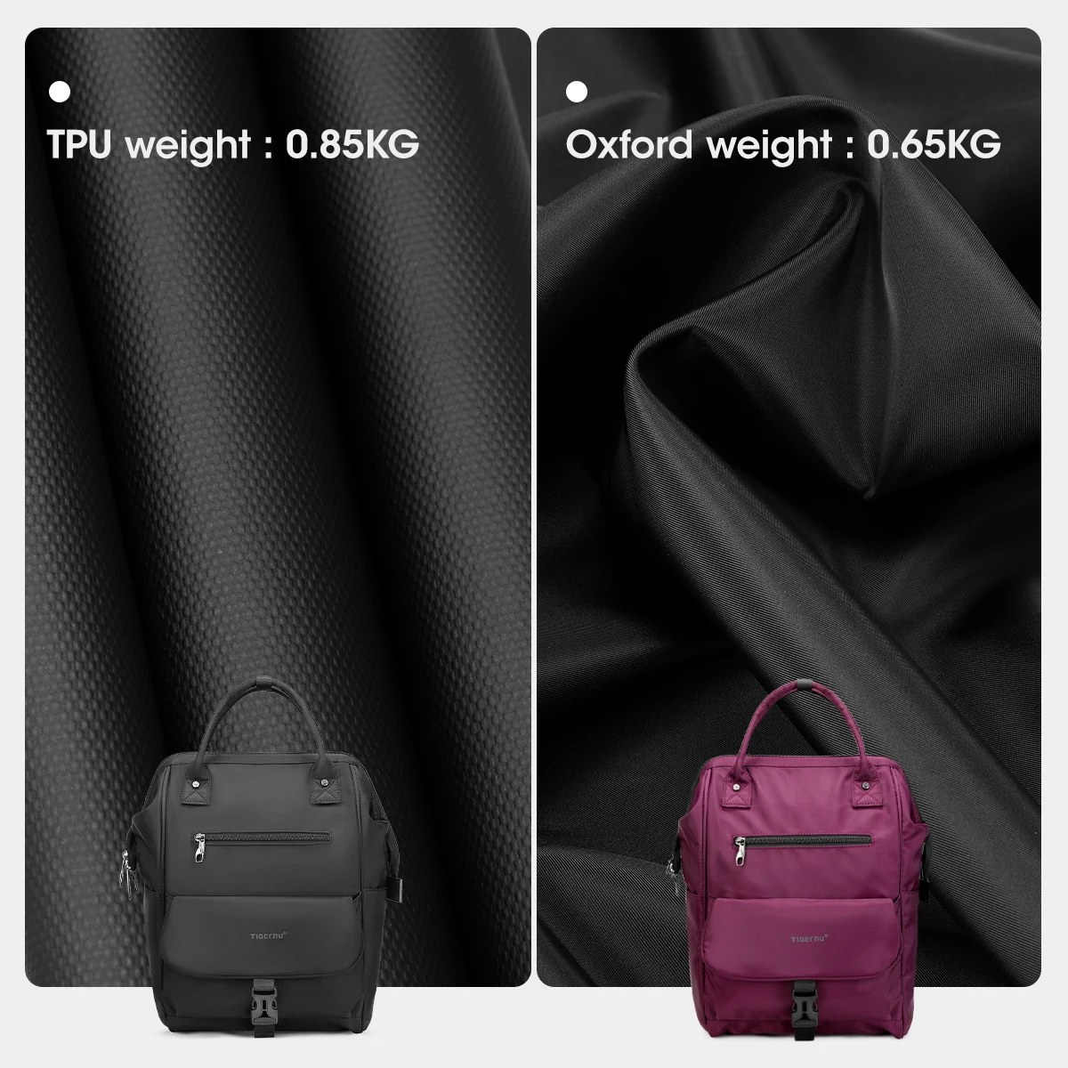 Tigernu 新しいレディースカジュアルバックパック女性のための防滴 TPU 旅行キャンプ女性ハンドバッグ軽量ハイキングスクールバックパック