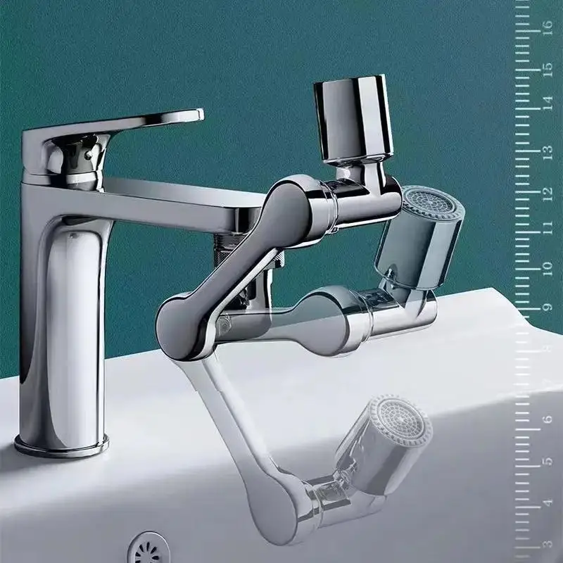 Neue Universal Rotation Extender Wasserhahn Belüfter Kunststoff Splash Filter Küche Wasserhahn Waschbecken Armaturen Bubbler Düse Roboter Arm