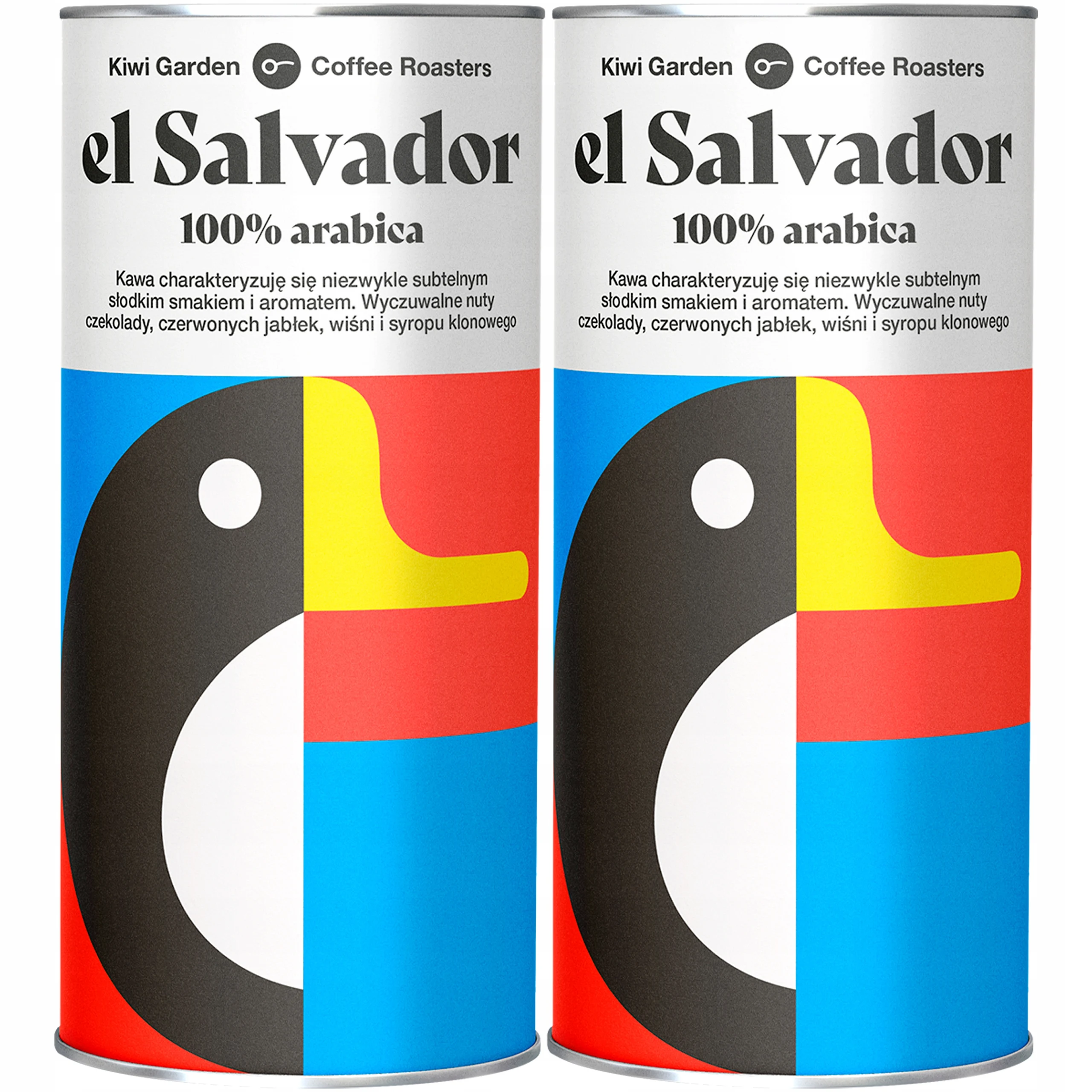 Kawa ziarnista Kiwi Garden speciality 2 x 200g Salwador świeżo palona