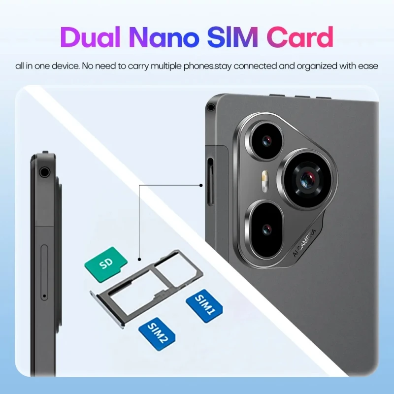 10.1 POLEGADAS Android 13 Tablet PC P70 MT6757 Tablet PC suporta chamadas 2G\3G\4G Type-C Placas Sim WIFI de 8 núcleos
