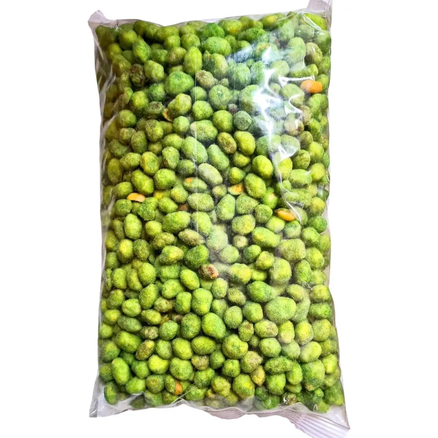 Cacahuete Wasabi 1 Kg - Pelluz - Snack Delicioso de Cacahuete con Sabor Wasabi - Picante y Crujiente para los Amantes de Snacks Atrevidos