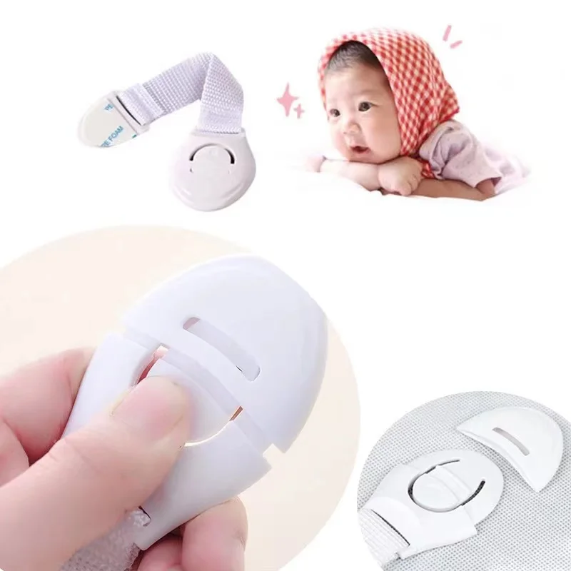 Child Safety Cabinet Lock Baby Proof Security Protector Drawer Door Cabinet Lock Plastic Protection Kids Safety Door Lock