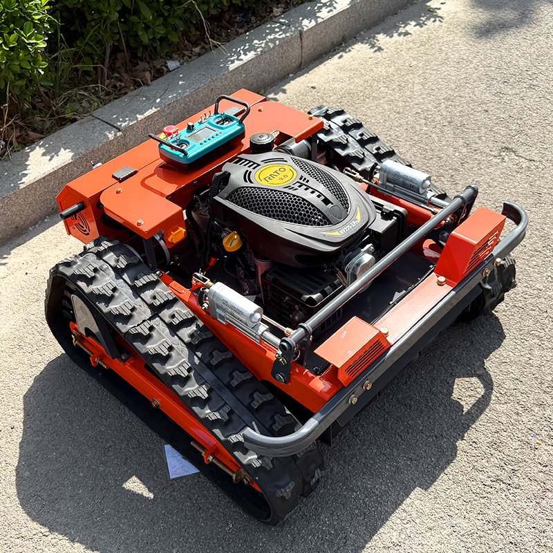 Aangepaste Zero Turn robotgrasmaaier Afstandsbediening Dorsvlegelgrasmaaier en struikmaaier