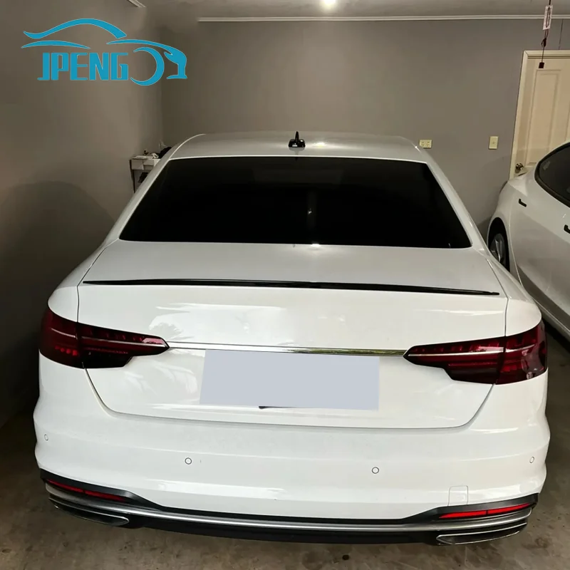 Para accesorios Audi A3 S3 RS3 A4 S4 B9 A6 SEDAN alerón trasero para maletero Kits de carrocería