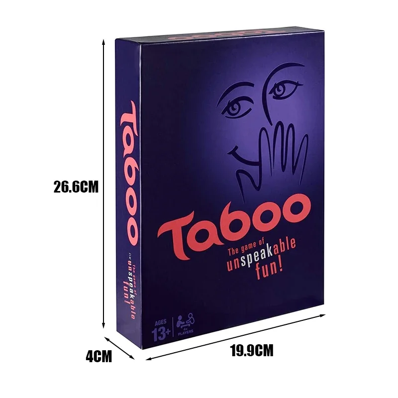 เกมปาร์ตี้ที่น่าตื่นเต้น: Taboo - เกมกระดานเดาคําแสนสนุกสําหรับผู้ใหญ่และครอบครัว