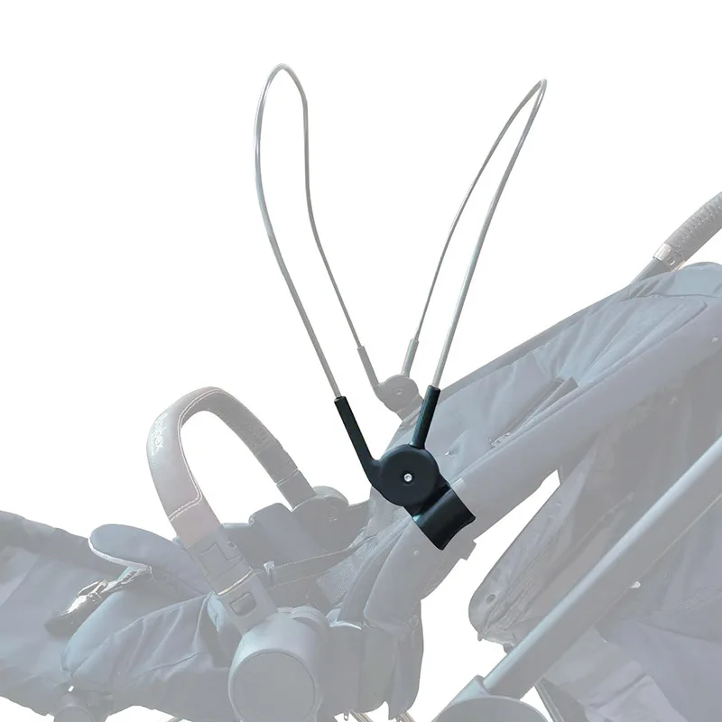 Buggy กันสาดสําหรับ Cybex Mios 2/3 Priam 3/4 2019 ~ 2024 หลังคารถเข็นเด็ก CLAMP Canopy Rod คลิปปรับลูกบิดบังแดด CONNECTOR