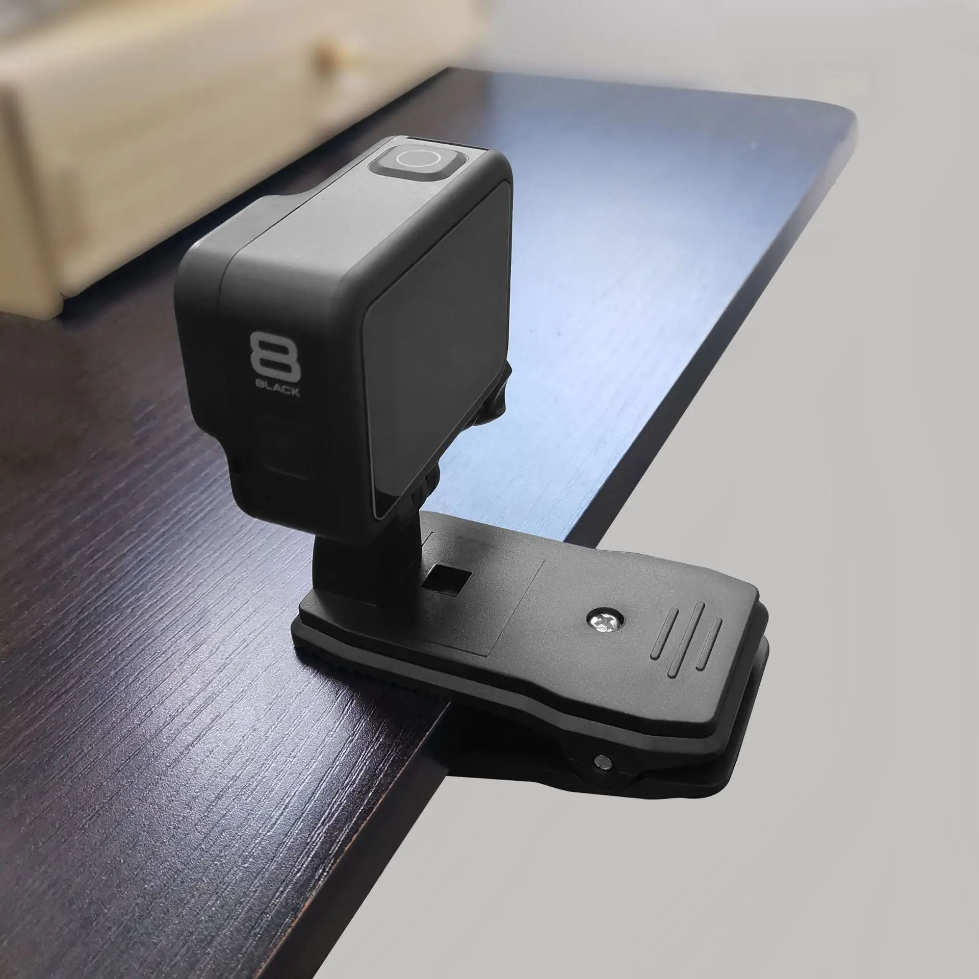 360 ° Xoay Mũ Đai Ba Lô Kẹp Phụ Kiện Kẹp Gắn Cho Gopro Hero 4 Session/4/3 +/hero 3/ 2 Trượt Tuyết Hành Động