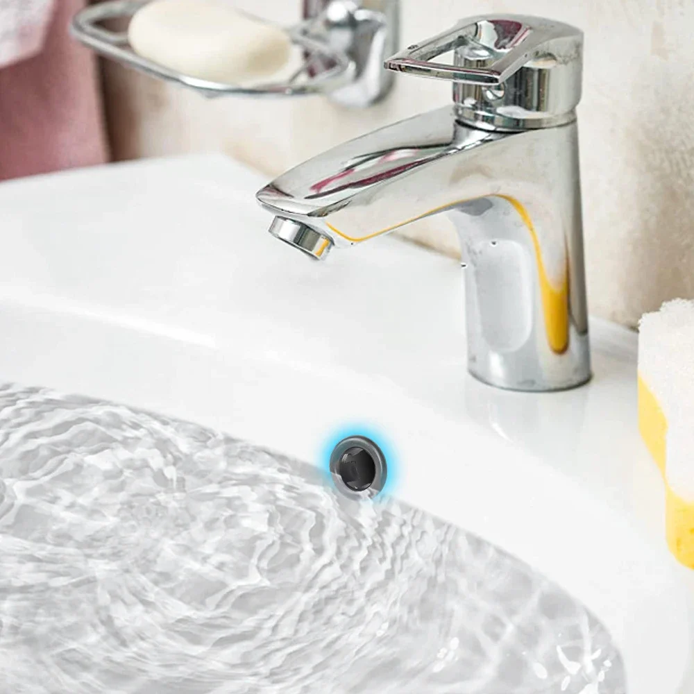 4/1 ชิ้นอ่างล้างจานล้นแหวนเปลี่ยนห้องน้ําอ่างล้างหน้า Trim Bath รอบพลาสติกอ่างล้างจาน Overflow Hole ครอบคลุมอุปกรณ์ครัว
