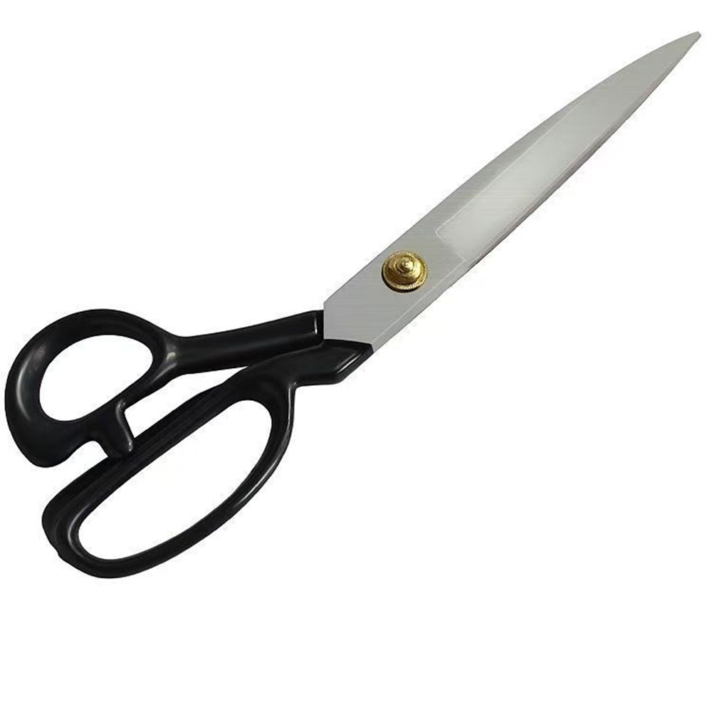 Ciseaux de tailleur en acier inoxydable de 10 pouces, pour tissu, outil de couture professionnel, ciseaux pour vêtements durables