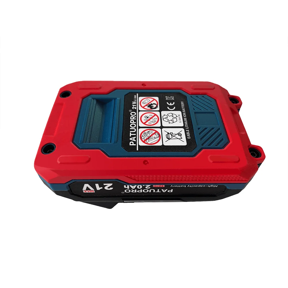 PATUOPRO 18V 21V 2.0 4.0 6.0Ah Rechargeable Lithium Battery For Makita 18v Power Tools Cordless Saw Drill Grinder Blower Wrench