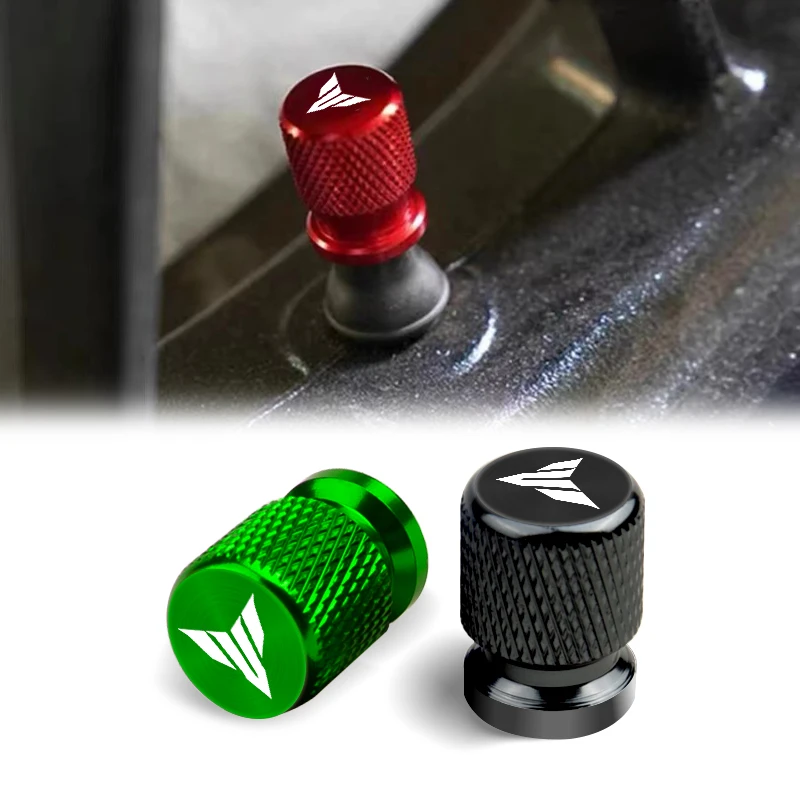 2 Stuks Motorfiets Accessoires Voor Yamaha MT09 MT07 MT10 MT03 Tracer 900 700 XSR700 XSR900 Ventiel Air Poort Stem Cover caps