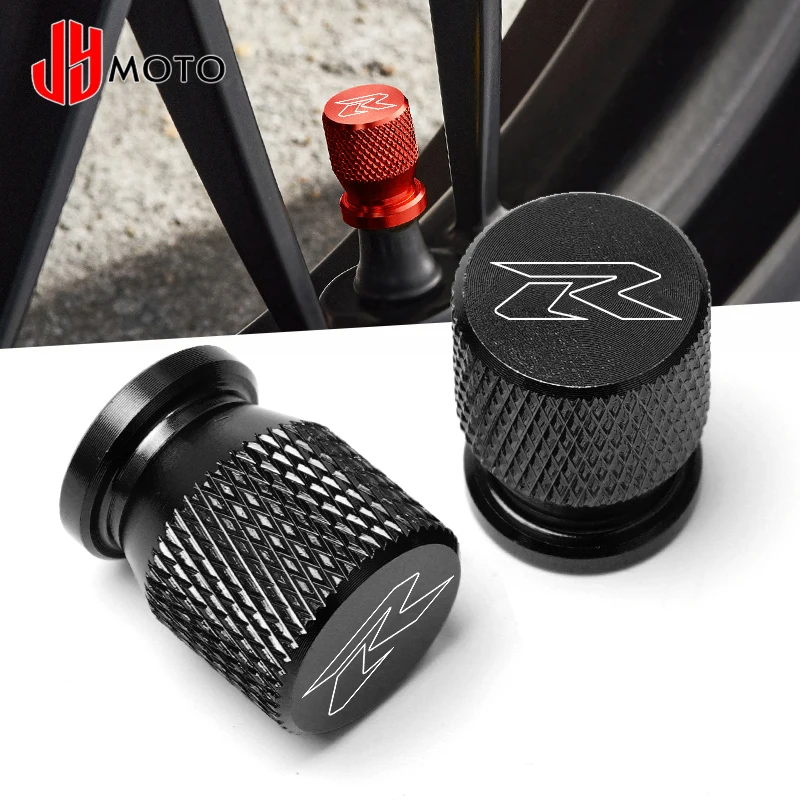 Para Suzuki GSXR 600 750 1000 GSX-R 600 750 1000 125 150 1998-2023 tapas de válvula de neumático de rueda de aluminio CNC para motocicleta cubierta hermética