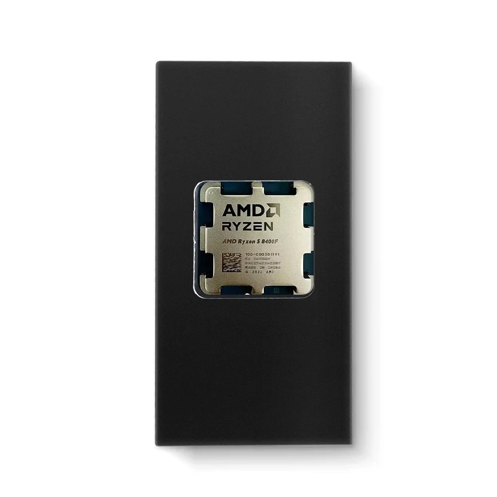 Novo processador de computador desktop amd r5 8400f ryzen 5 8400f 6 núcleos 12 threads 4.2ghz com soquete am5 cpu