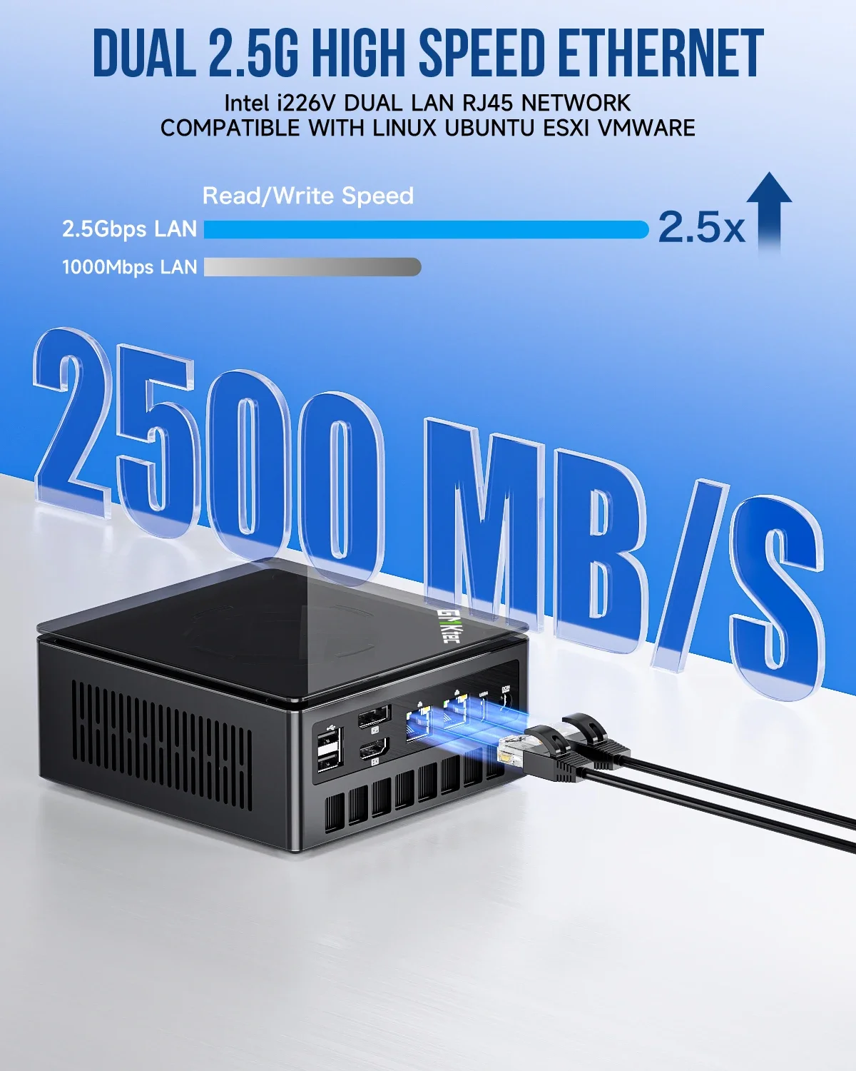 GMKtec K8 Plus Mini PC AMD R7-8845HS NUCBOX Fenêtre 11 Pro AMD Radeon ™     780M Oculink*1(PCIE GEN4*4)) DDR5 5600MHz