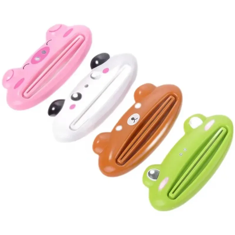 ห้องน้ําบ้านหลอดผู้ถือกลิ้ง Squeezer เครื่องจ่ายยาสีฟันอเนกประสงค์ยาสีฟันหลอด Squeezers