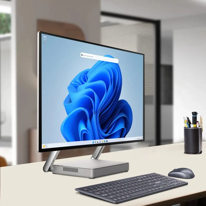4K/2K All In One Desktop Touch PC Screen With Bulit-in Camera For Education/business