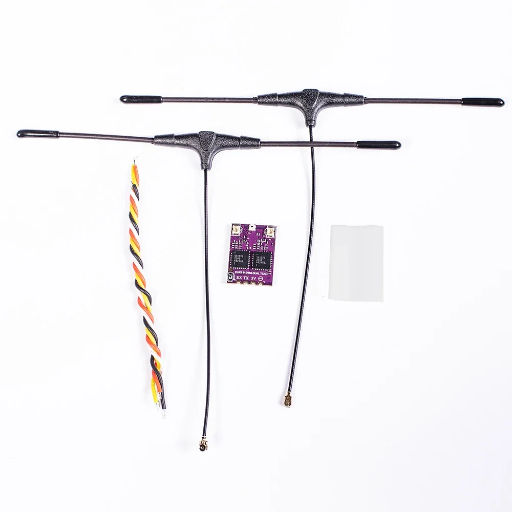 5PCS ES900 DUAL RX ELRS Diversity Receiver 915MHz / 868MHz /750MHz  Built-in TCXO for RC Airplane FPV Long Range Drone