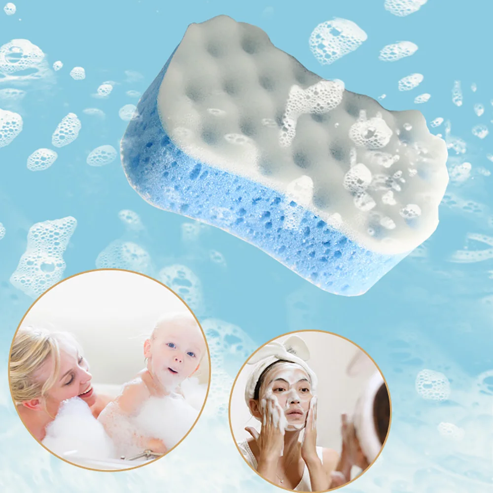 1pc weicher Dusch schwamm zum Baden Körper wäscher Massage gerät Peeling Bad Bubble Balls Waschlappen Hautpflege Bade zubehör