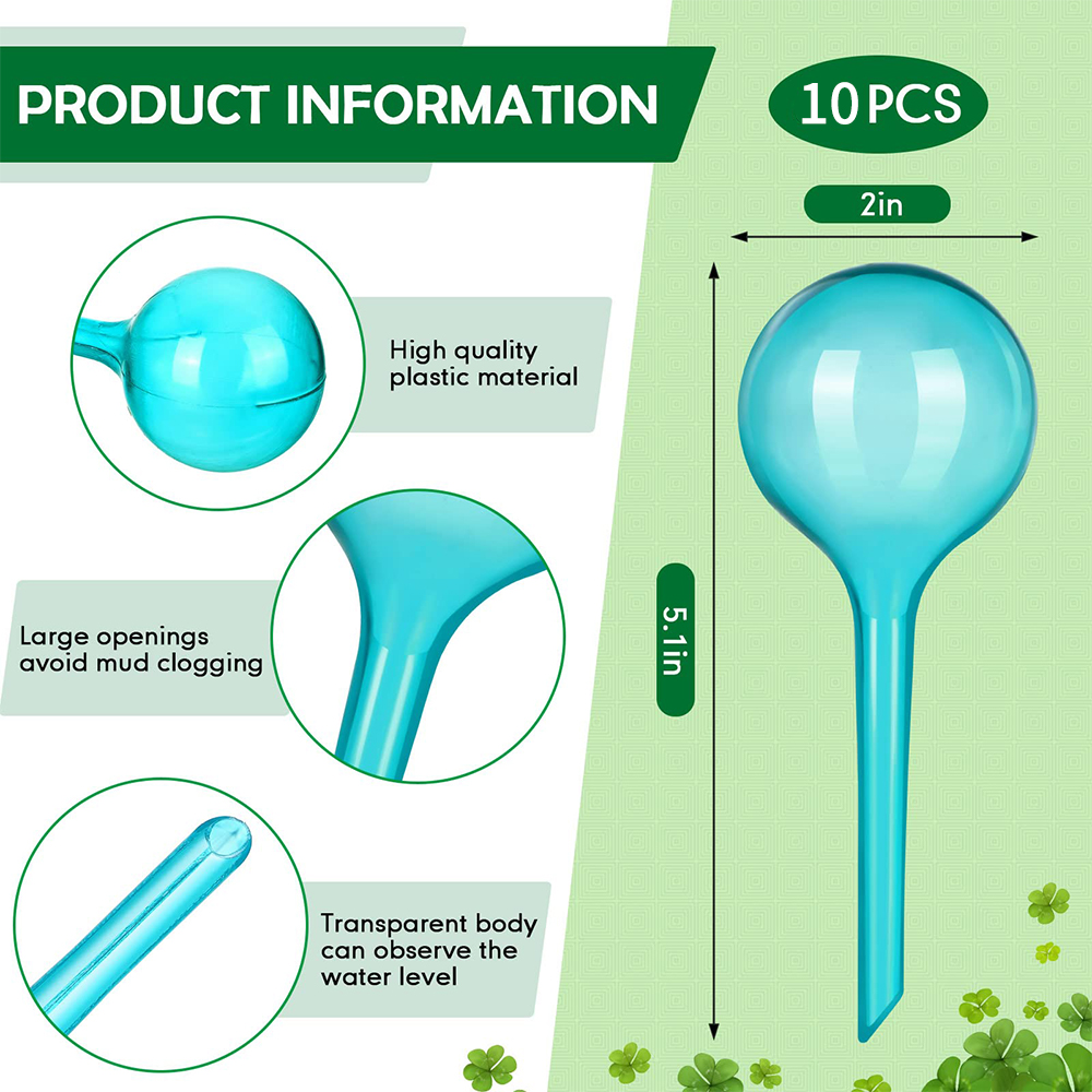 Plant Water Feeder Automatic Plastical Balls Garden Water Device Plants Watering Bulbs Self Watering Drip Irrigation Devices