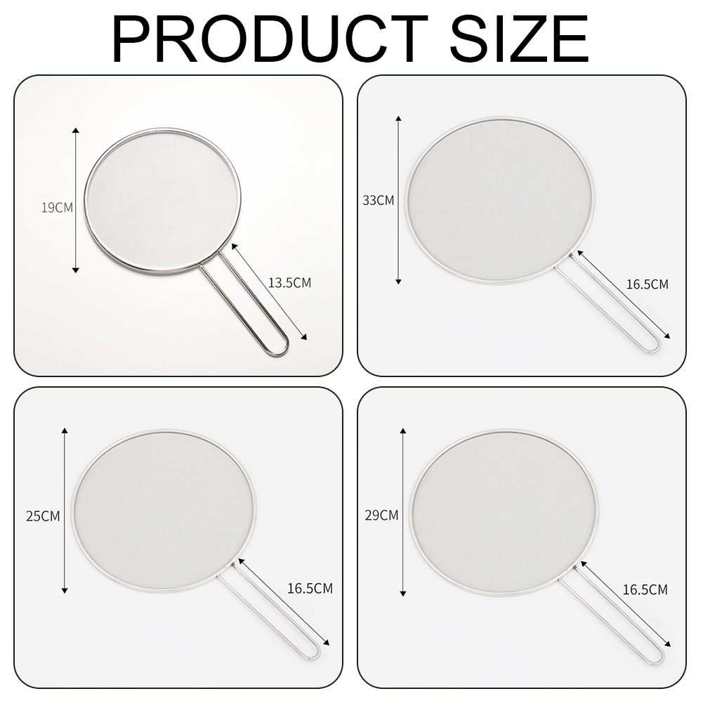 Roestvrij Staal Oliebestendig Mesh Koken Anti Splatter Split Guard Keuken Gadget Splatter Proof Olie Cover Mesh Pot Deksel Koekenpan