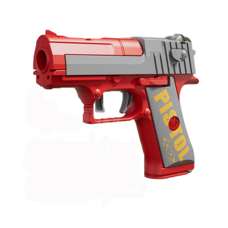ของเล่นกลางแจ้งปืนพกเชลล์โยน Bullet ปืนกีฬายิงเกม Interactive ของเล่นเด็กผู้ใหญ่ของเล่น
