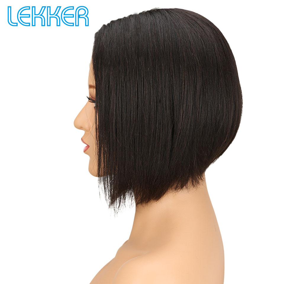 Женский парик из 100% натуральных волос, без клея